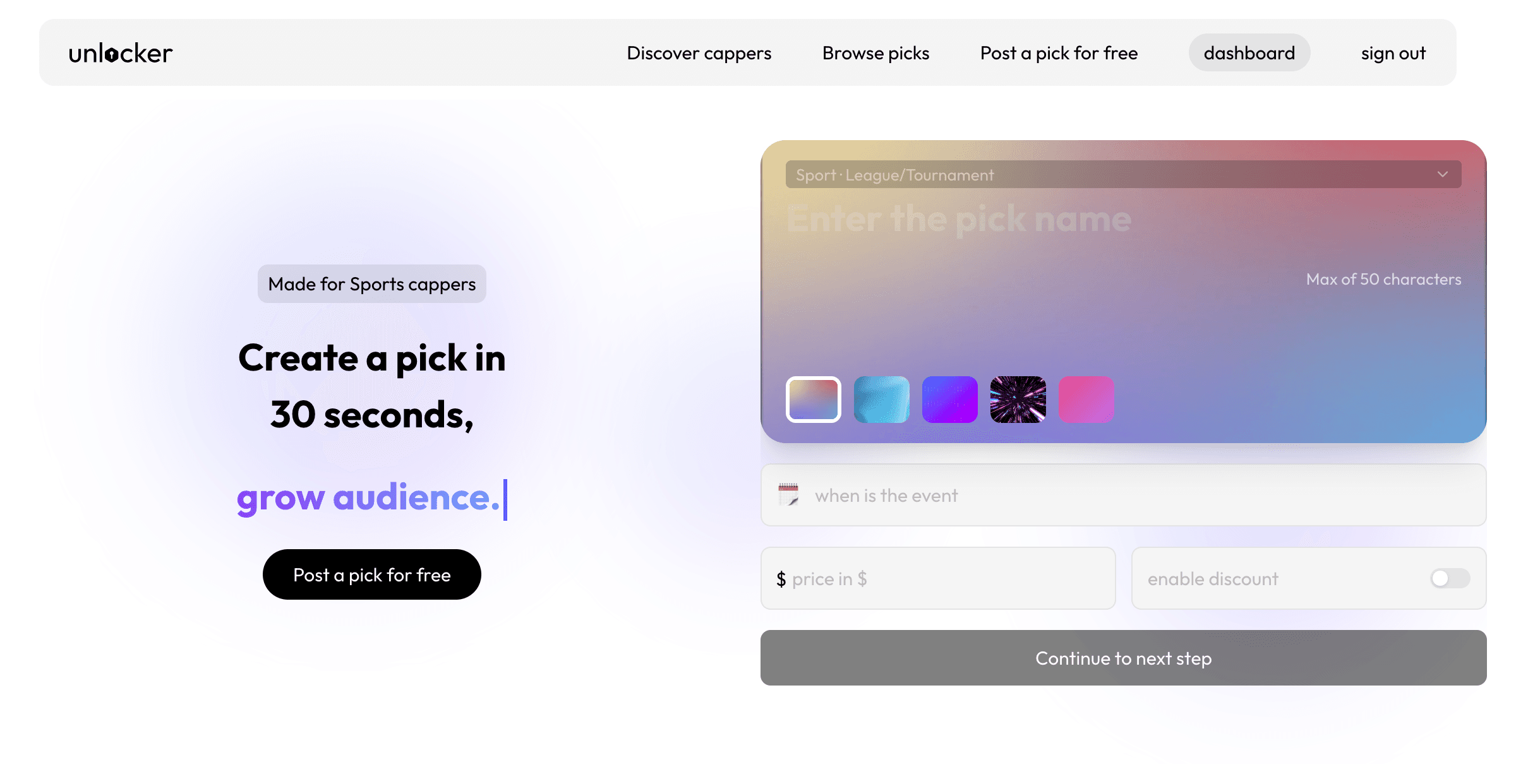 QuickPicks by Unlocker project screenshot