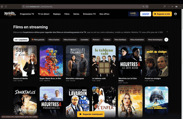 Program List Pages project screenshot
