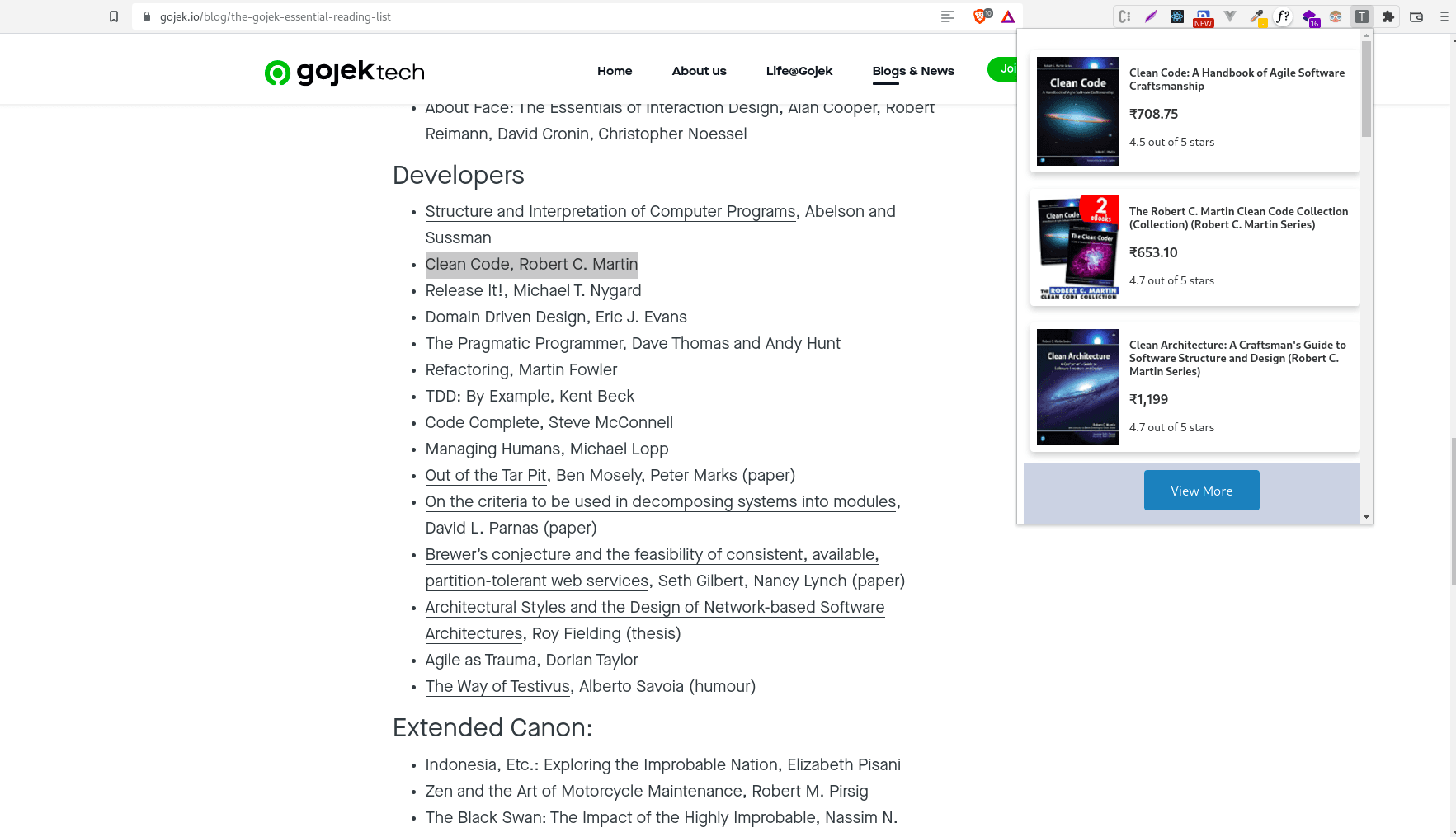 TapX project screenshot